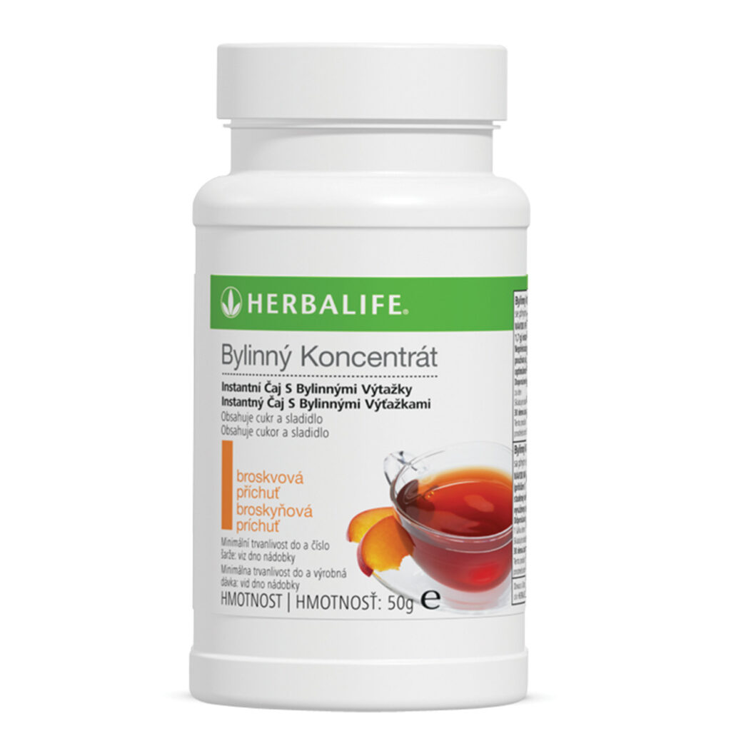 herbalife bylinný čaj broskyňa
