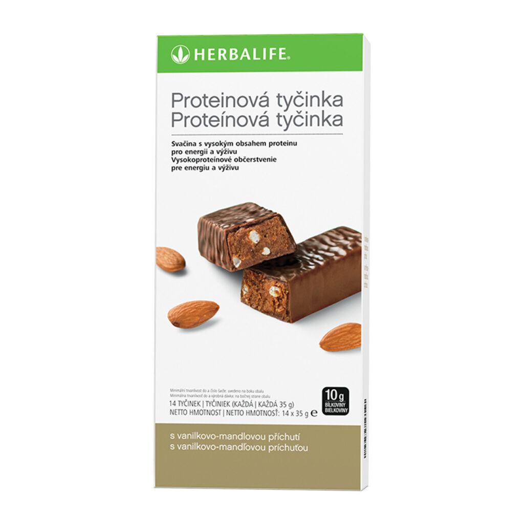 Herbalife Proteínové tyčinky| Vanilkovo mandľové
