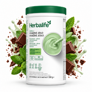 Herbalife Formula 1 Kokteil Mäta a čokoláda ☘️ 550g 21 por.