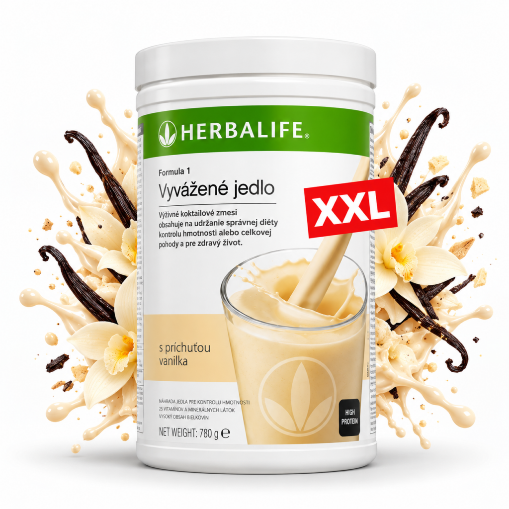 Herbalife Formula1 Kokteil XXL Vanilka smotana 780g 30 por.