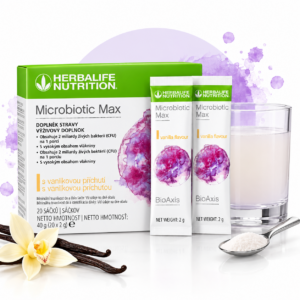 Herbalife Microbiotic Max | Probiotiká a Prebiotická vláknina 🌿| 20 por.