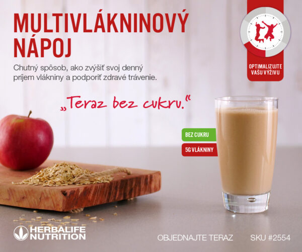 Multivlákninový nápoj Herbalife - 6 prírodných zdrojov - Image 2