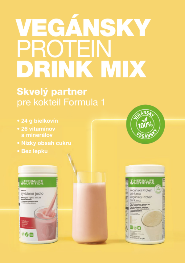 Protein Drink Mix Vegánsky 560g - Image 6