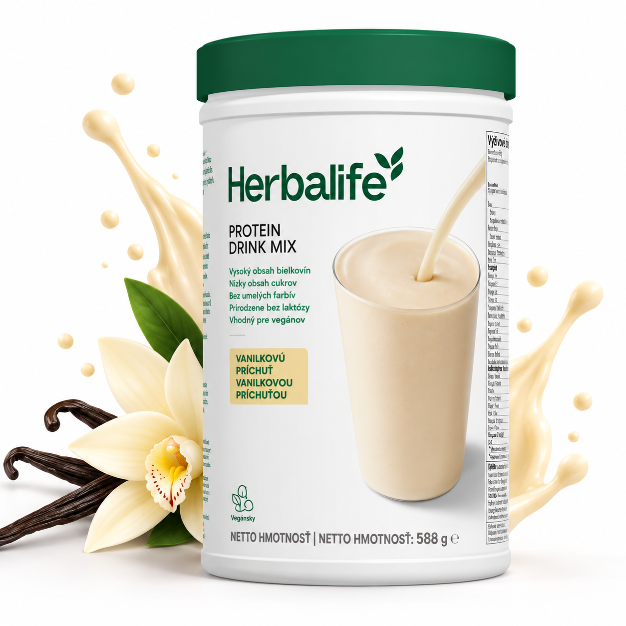 Hebalife Protein Drink Mix | Klasik Vanilka 🌸 | 21 por.