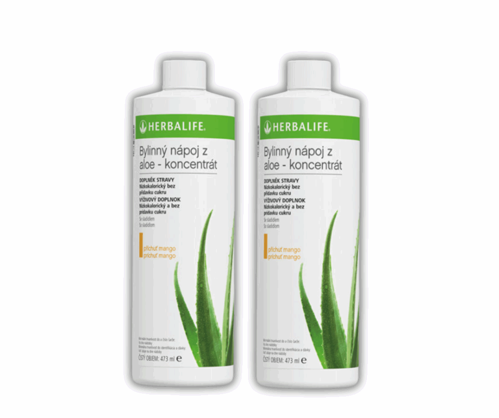 2x herbalife aloe nápoj