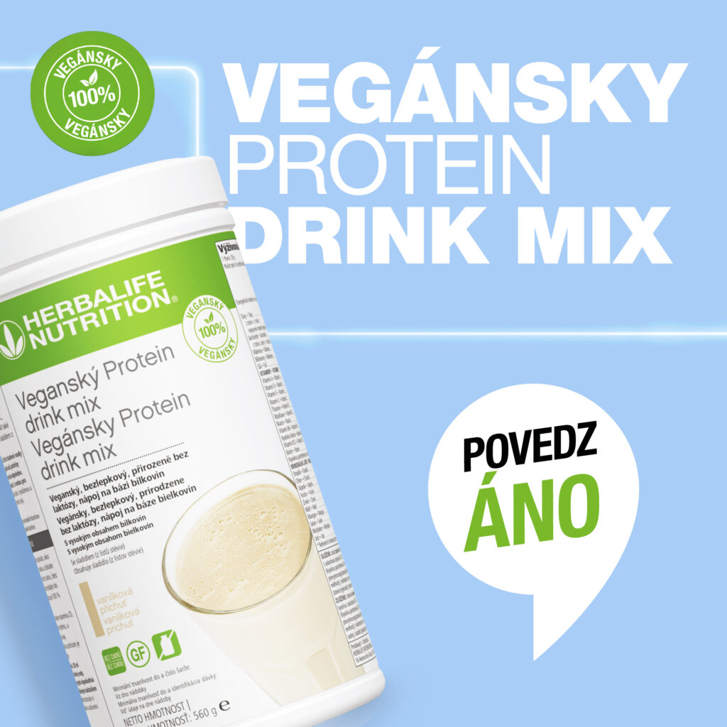 herbalife protein drink mix vegánsky