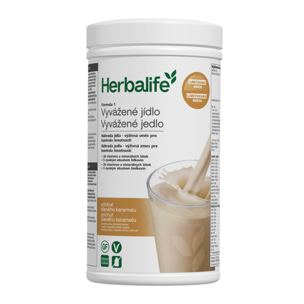 Herbalife Formula 1 – Slaný karamel 550g (Limitovaná edícia) - Image 2