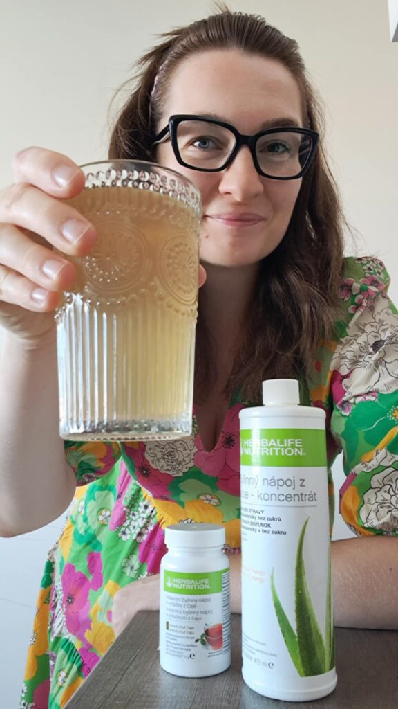 energia s herbalife čajom