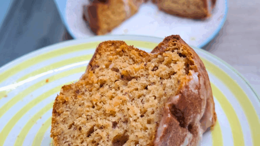 recept banánová bábovka bez cukru