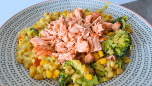 recept orzoto s lososom