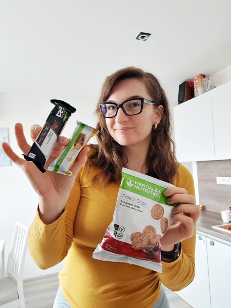 herbalife proteínové svačinky
