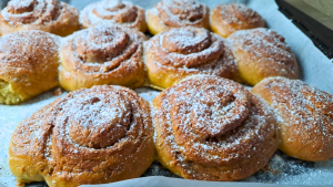 recept: Proteínový škoricový slimák