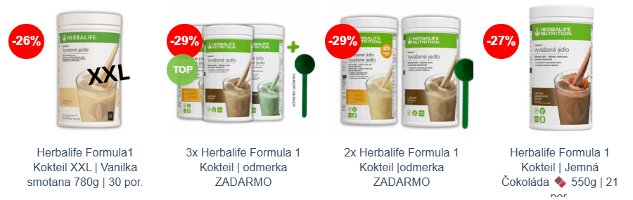 herbalife formula 1 kokteil  prežiť vianoce bez priberania