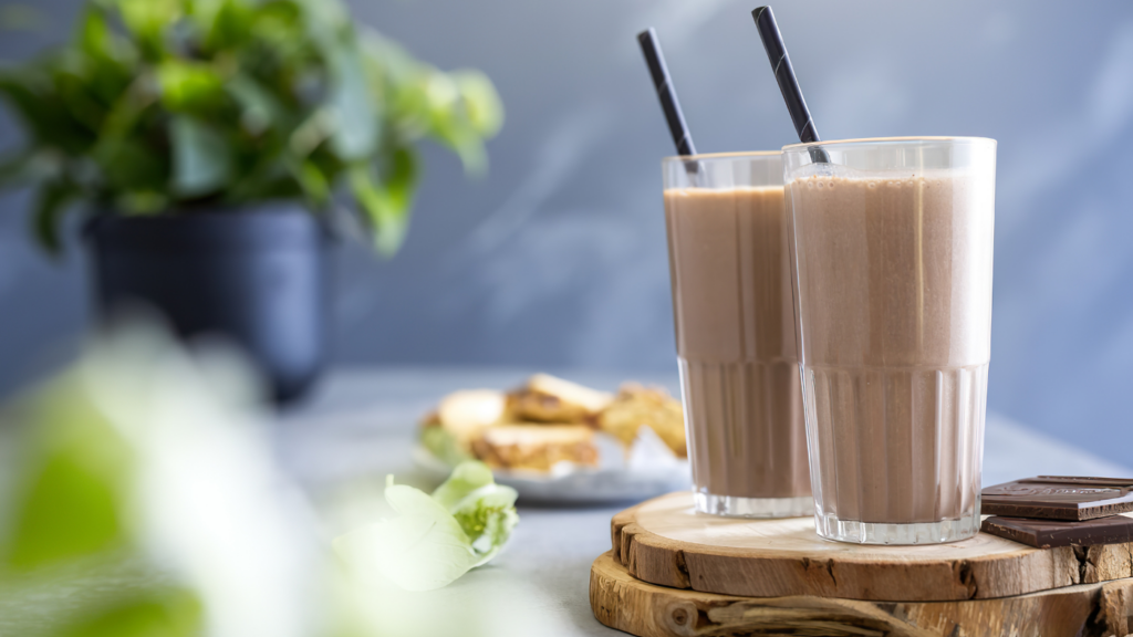 Kávový proteínový shake na raňajky