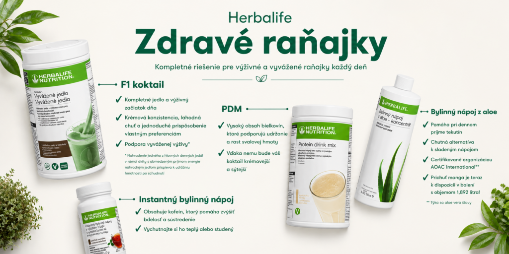 herbalife raňajky