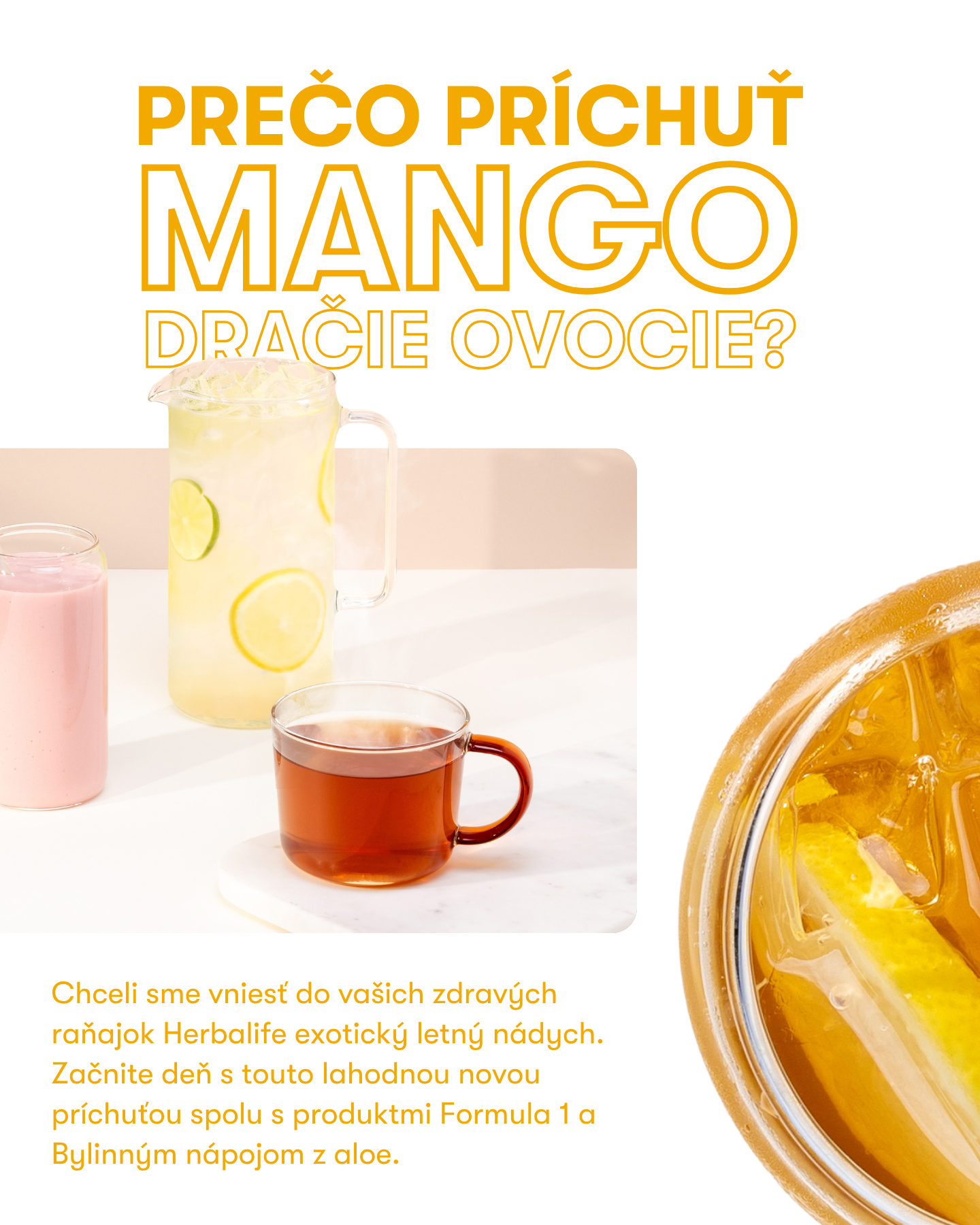 Herbalife bylinný čaj | Mango a dračie ovocie 100g 🌱 | 60 por. – Obrázok 6