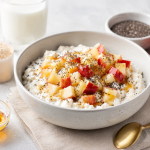 Recept Krémové fit raňajky s jablkom a tvarohom