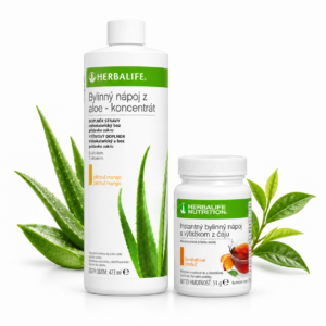 Herbalife Aloe a bylinný čaj | energia, sústredenie, pitný režim