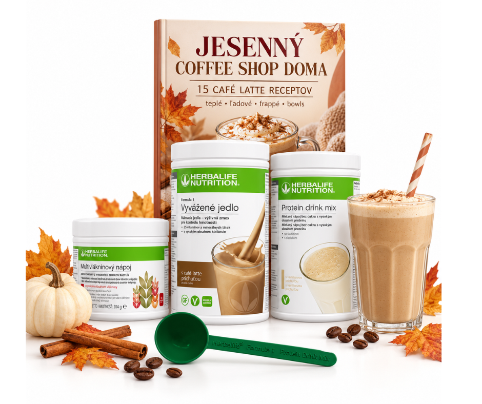 Herbalife Café Latte | jesenný raňajkový balíček